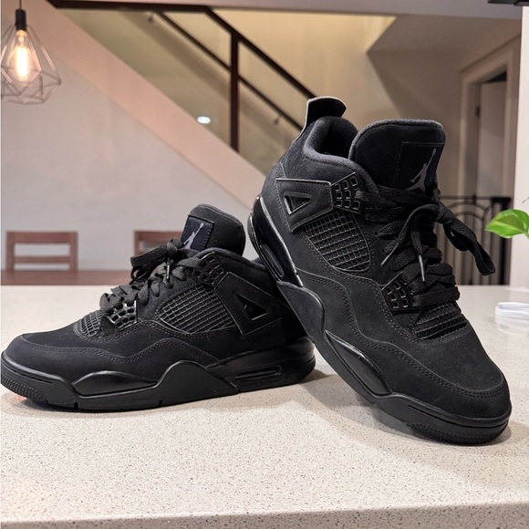 Air Jordan 4 Retro Black Cat size 8.5 - Picture 7 of 8